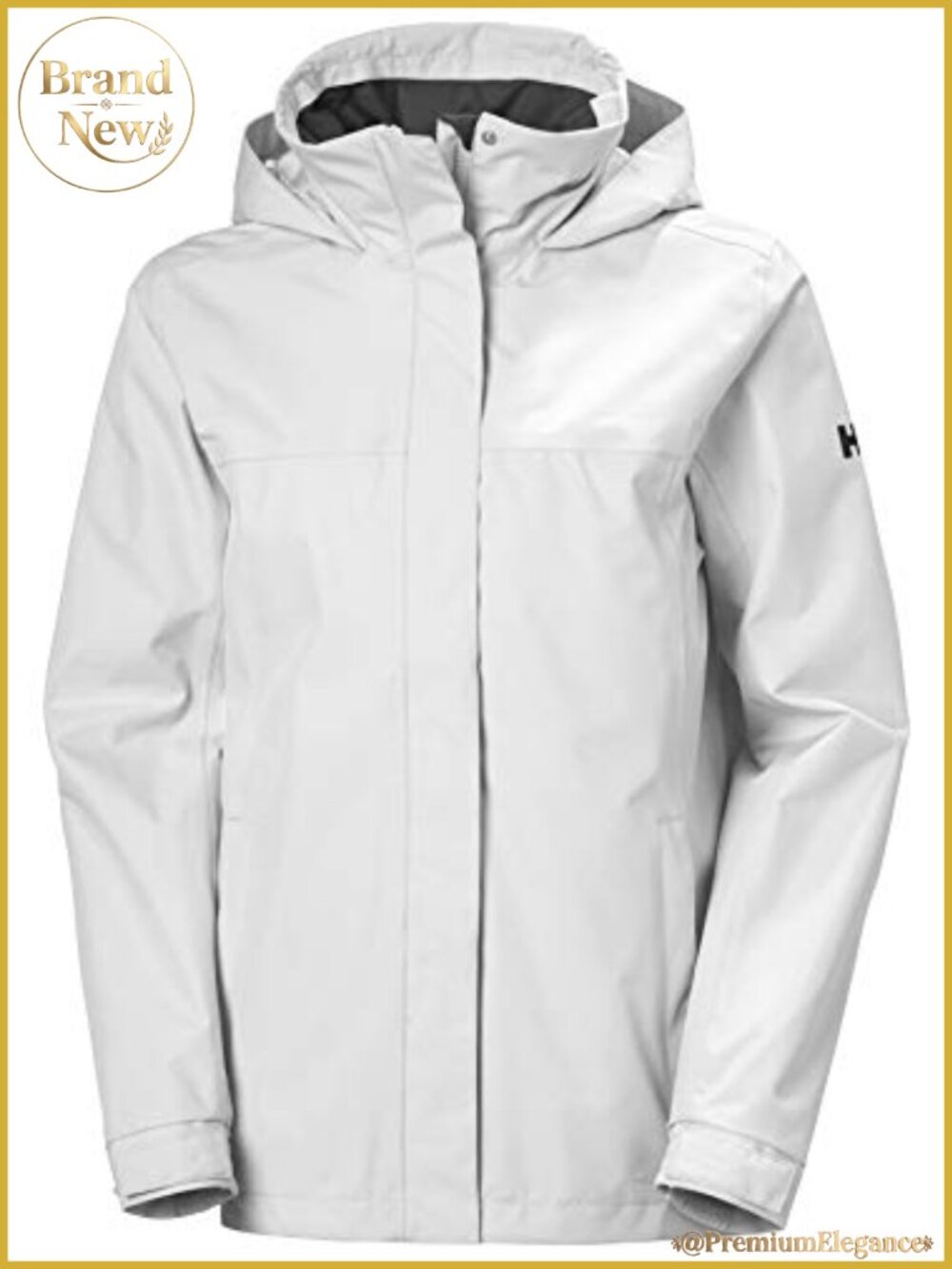 Women's Waterproof Rain Jacket Helly Tech Windproof Packable